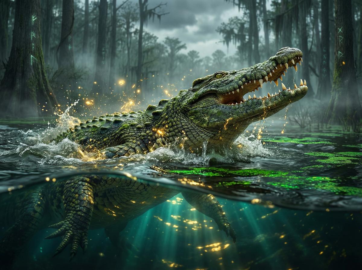 人兽-尼罗鳄水下伏击视频